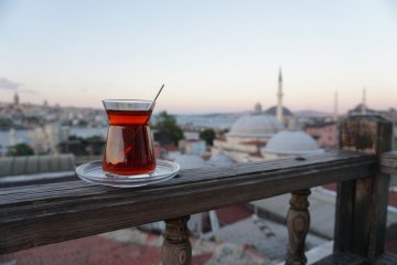 Skleničky na čaje - vychutnej si barvu čaje - Turecko