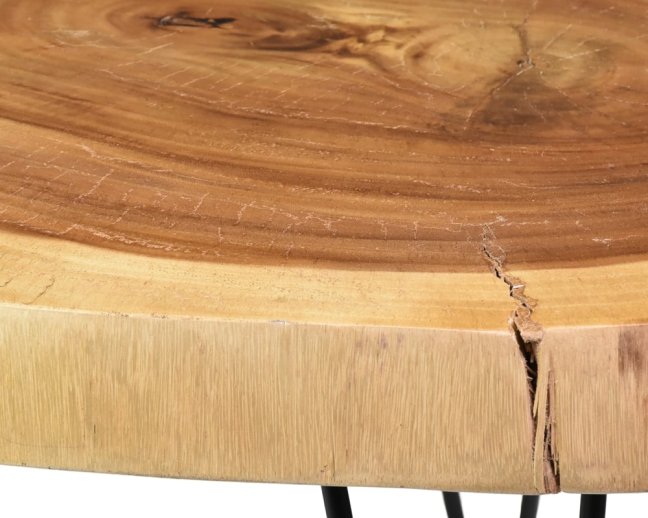 Dřevěný konferenční stolek 98 x 75 cm II. jakost