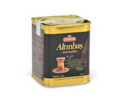 Černý aromatizovaný čaj Caykur Altinbas Karanfilli (hřebíček) - 100 g, poškozený obal