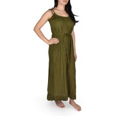 Dlouhé šaty KANYA, khaki