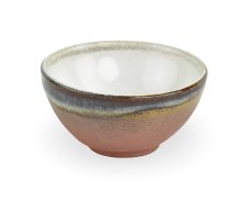 Keramická miska menší červeno-modrá