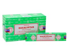 Indické vonné tyčinky Schrinivas Satya Eucalyptus 15 g