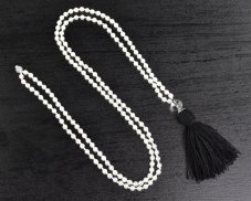 Asijský růženec světle modrý 4 mm