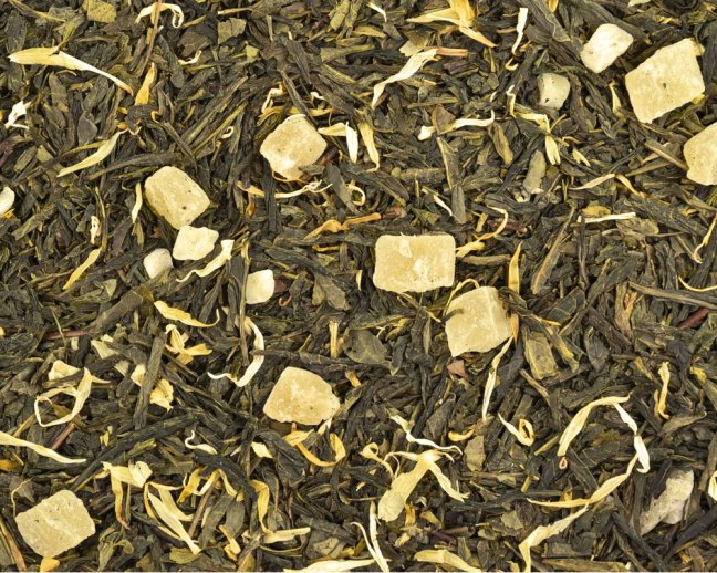 Zelený aromatizovaný čaj Melon Pineapple - Gramáž čaje: 50 g