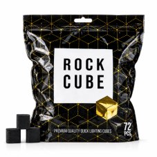 Uhlíky do vodní dýmky Carbopol Rock Cube 72 ks