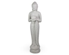 Betonová socha Buddha s mísou Alms - 150 cm