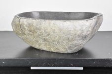 Umyvadlo říční kámen 40 x 33 cm, var. H