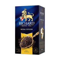 Černý čaj Richard Royal Ceylon (25 sáčků) 50 g