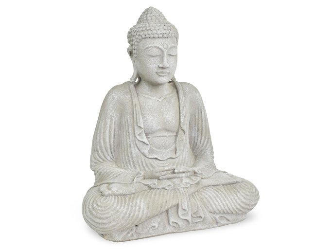 Odlehčená socha Buddha - meditace - 40 cm