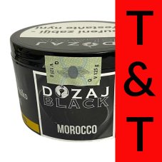 Tabák Dozaj Black T&T Morocco 125 g