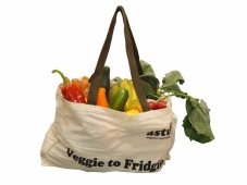 Bavlněná taška - Veggie to Fridgie - Copper Beech
