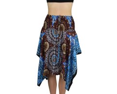 Sukně krátká TUNDE, multicolor mandala, var. A