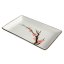 Porcelánový talíř na sushi Sakura 20,5 x 13 cm