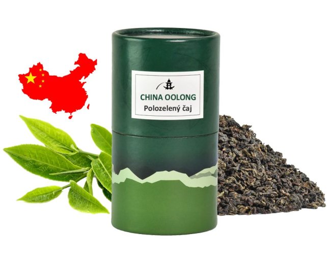 Polozelený čaj Oriental China Oolong - 80 g