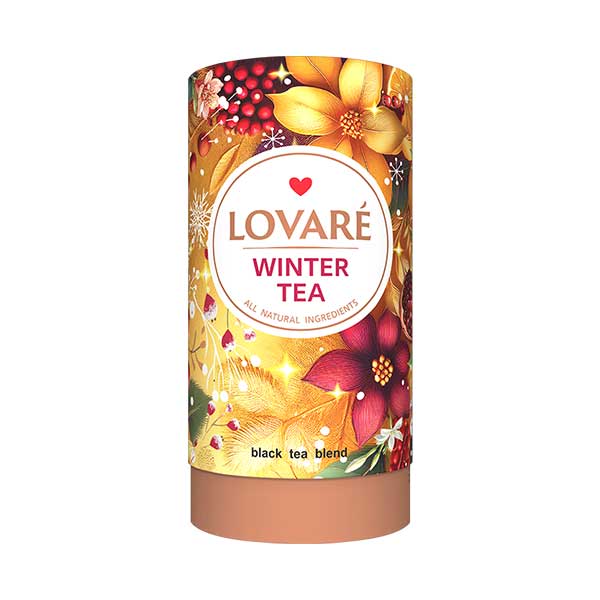 Černý aromatizovaný čaj Lovaré Winter Tea - 80 g
