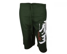 Kalhoty Nippon krátké, bavlna, zelené, whiskey, vel. XL