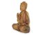 Dřevěná soška Buddha 25 cm natural - Vitarka mudra - učení - var. A - II. jakost