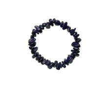 Náramek dětský sekaný Avanturín syn. modrý