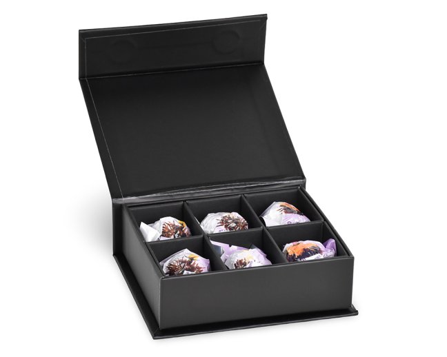 Kolekce čajů Creano Black Tea - 6 ks