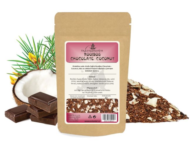 Rooibos Chocolate - Coconut - Gramáž čaje: 200 g