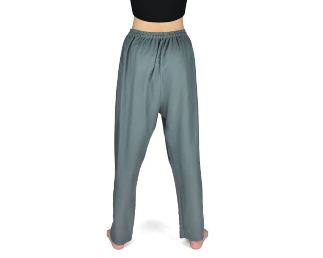 Kalhoty jóga SUDA, šedé - Velikost: L