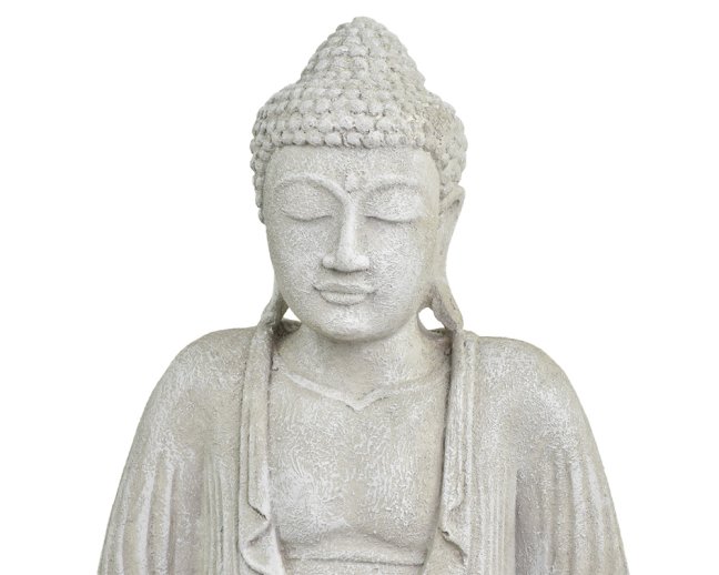 Odlehčená socha Buddha - meditace - 40 cm