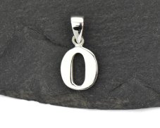 Stříbrný přívěsek Písmeno "O"