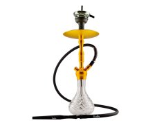 Vodní dýmka Aladin Alux M5 47 cm Gold