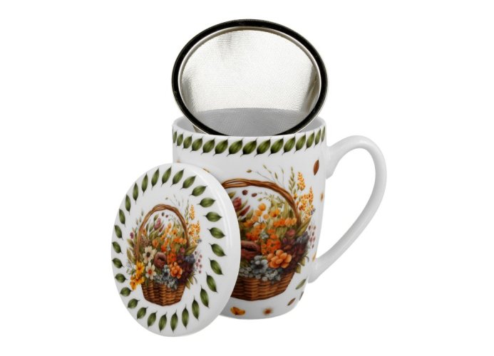 Hrnek na bylinky LUČNÍ KOŠÍK 320 ml
