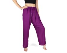 Kalhoty jóga SUDA, fialové