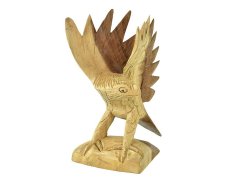Dřevěná soška Orel 25 cm - pohled doprava - var. D