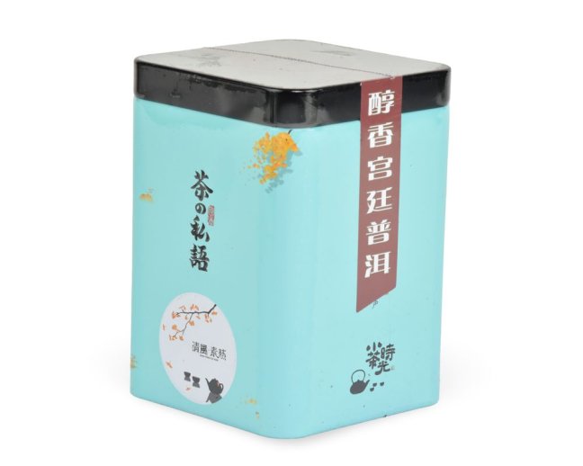 Tmavý čaj China Yunnan Pu Erh Golden Sail - modrá dóza - 150 g