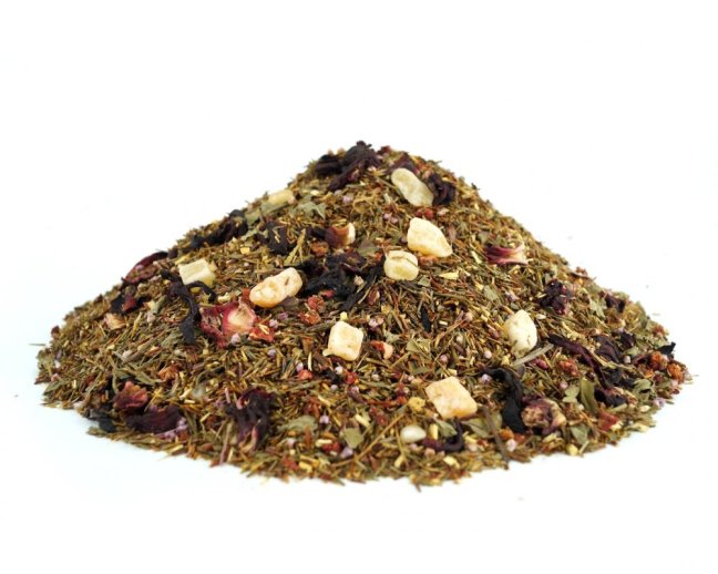 Rooibos Green Chladivé jahůdky - Gramáž čaje: 200 g