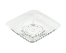 Skleněný podšálek čtvercový 10 x 10 cm - "Elif"