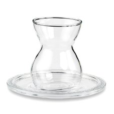 Set tureckých sklenic s podšálky " Etnik " 12 ks