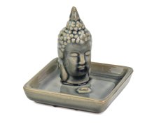 Stojan na VT keramický Buddha Šedý