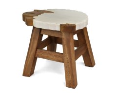 Stolička dřevěná dekor ovečka - II. jakost