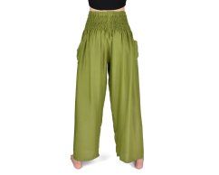 Kalhoty jóga SARUT, zelené