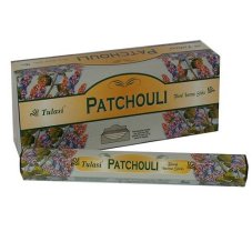 Indické vonné tyčinky Tulasi Patchouli 20 ks