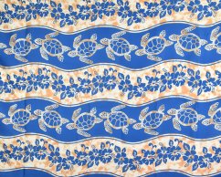 Sarong - Pareo REN, želva, modrá, II. jakost