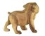 Dřevěná soška Bulldog 18 cm - varianta C