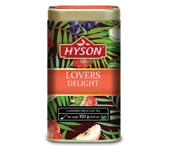 Zelený aromatizovaný čaj Hyson Lovers Delight – 100 g