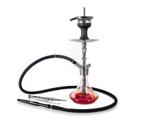 Vodní dýmka MVP360 Shiny Bottom Red 36 cm