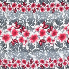 Sarong - Pareo BUN, plumerie, růžová, II. jakost