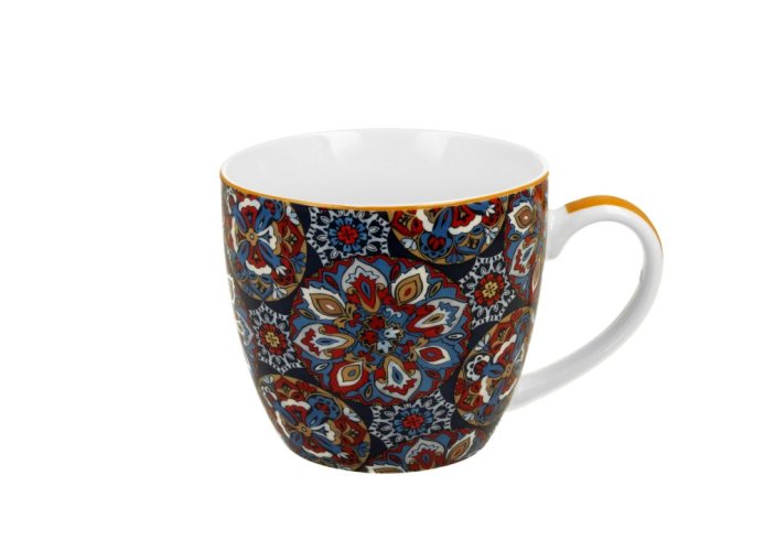 Hrnek Pestrobarevný motiv 400 ml