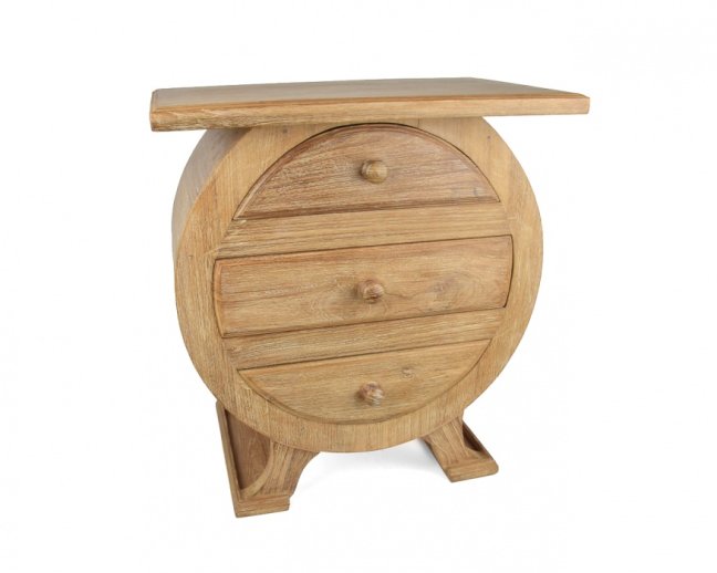 Dřevěná skříňka Drum 60 cm