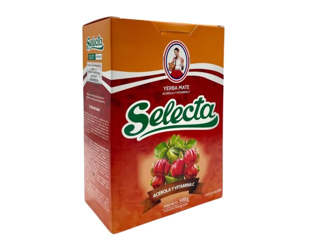 Yerba Maté Selecta Acerola and Vitamin C - 500 g