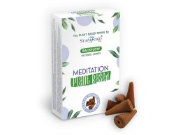 Rostlinné vonné jehlánky "tekoucí dým" Meditace 12 ks