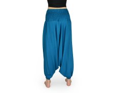 Harémové kalhoty aladin LOM, tyrkysová, II. jakost