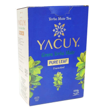 Yerba Maté Yacuy Pure Leaf Unsmoked - 500 g